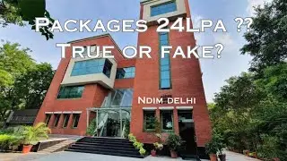 Best MBA College ? NDIM DELHI / Honest Review / Hostel availability? / Campus size
