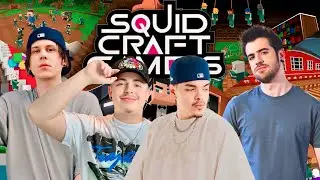 Evento con Rubius, Auronplay & Komanche - Squid Craft Games 