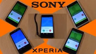 5 my OLD SONY Xperia Z series incoming calls