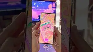 New Phone Theme i bought at the Galaxy Themes! 🌸
