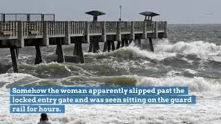 Surfers rescue woman who jumped from Jacksonville Beach pier