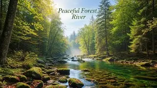 Peaceful River Sounds to Help You Sleep Deeper Longer and Without Worry | For Stress Relief