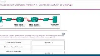 CCNA Cybersecurity Operations (Versi&oacute;n 1.1) - Examen del capitulo 4 de CyberOps [2020] - 100%