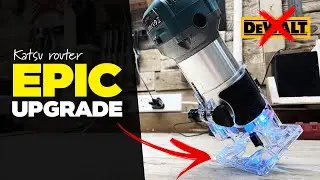 DeWalt's Router Alternative and it's CHEAP UPGRADE // Katsu router