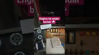 Engine Ke Andar Barish 🌧️#shorts#locomotive #railway#rain
