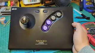 How to FIX a Neo Geo AES Arcade Stick Connector & Button Modification