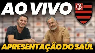 🔴 APRESENTAÇÃO DE SAÚL ÑIGUEZ NO FLAMENGO | COLETIVA DIRETO DO NINHO