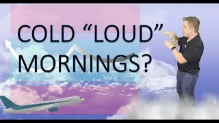 Loud Noises and Temperature Inversions ( Lets geek out on weather!! )