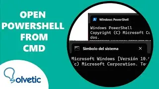 OPEN POWERSHELL from CMD