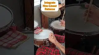 Drum Lesson! Modern Jazz Non-Linear Idea!