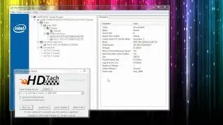 HD Tach Western Digital 320 GB WD3200AAJS RAID 0 on Intel Matrix Storage