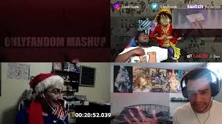 GUM GUM RED ROC 🔥 [ENG SUB] Reaction Mashup || ROOF PIECE IS HERE