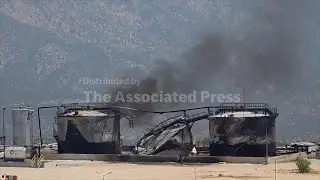 Damage at oil field in Iraq's Kurdish region among a series targeted by drone strikes