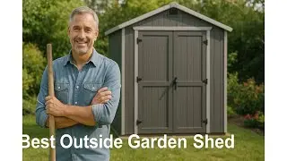 🏡 Suncast 54 Cubic Feet Vertical Storage Shed | Best Outside Garden Shed 🏡