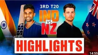 Best highlights India vs New Zealand 3rd T20 MATCH highlights D MITCHELL50@RealAinaTv@tapmadofficial
