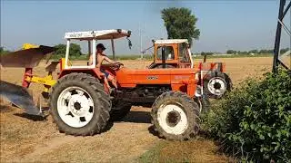 PARTENZA PER IL CAMPO DI GARA DI ARATURA CON TRATTORI D' EPOCA A QUINGENTOLE 2023
