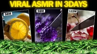 How To Make AI ASMR Cutting Videos Using FREE Ai Tools