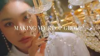 Making my own kpop group(+album and line distribution)
