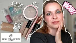 Testing super affordable makeup: Body Collection England
