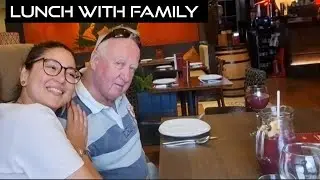 LUNCH WITH MY FAMILY AT BARCA TAPAS BAR GLASGOW SCOTLAND| lizasfergie vlog