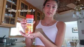cooking (wifey material btw)