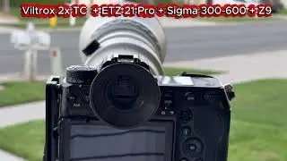 Viltrox 2x TC works with Sigma 300-600mm f/4