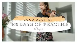 #Day2 Hilary Hahn's #100DaysofPractice | Emergency Violin Practice | Carl Flesch Scales | &Scaron;evč&iacute;k