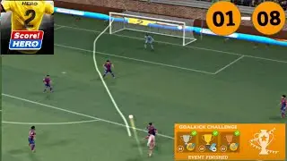 Score! Hero 2 | Goalkick Challenge &bull; Level 1-8 | 3 Stars