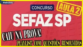 SEFAZ-SP | Isen&ccedil;&atilde;o de ICMS e CTN | Quest&atilde;o de Prova Comentada