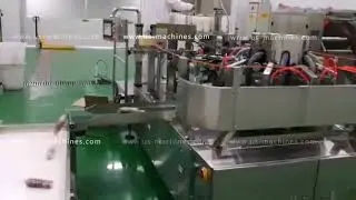 Automatic corn bar premade bag pouch inserting filling vacuum sealing packing machine vacuum packer