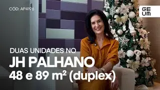 APARTAMENTO E DUPLEX NO JH PALHANO (48 e 89m²) - GLEBA PALHANO/LONDRINA