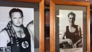 The Coasters Bar and wall of fame for Hokitika sports Celebrities