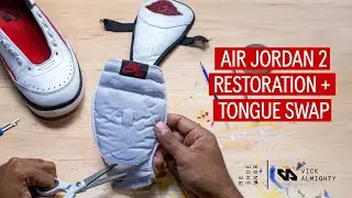 Air Jordan Chicago 2 Restoration & Custom Tongue Swap