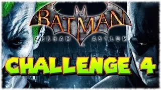 Batman Arkham Asylum: (PS3) BATMAN CHALLENGE MODE - CHALLENGE 4 (Record Breaker) - LaminGaming