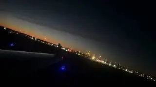 Delta Airlines CRJ-900 Evening Takeoff from Bismarck Municipal Airport (KBIS)