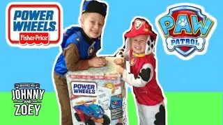 PAW PATROL Power Wheels Lil Quad w/ Chase and Marshall 