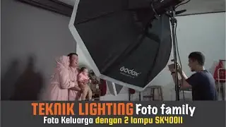 FOTO KELUARGA DENGAN  2 LAMPU Godox SK400II - Araia sharing