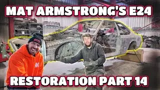 Fabricating Structural Steel Elements For Mat Armstrong's Classic BMW E24