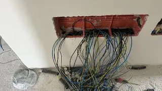Come si passano i cavi elettrici live!!!