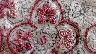 Soozni work || New design for beginners ❤️ || Kashmiri Handwork || Kashmiri Hand embroidery