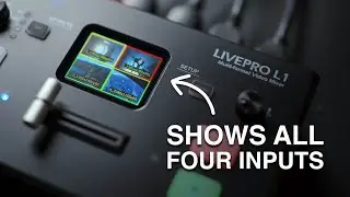Affordable Livestream Switcher With BUILT-IN DISPLAY! Feelworld Livepro L1V1 Review