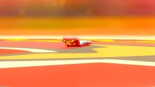 Shiny Motostoke Gym Challange Sizzlipede after 2,254 Encounters