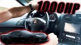 1000HP Z06 CORVETTE RIDE ALONG
