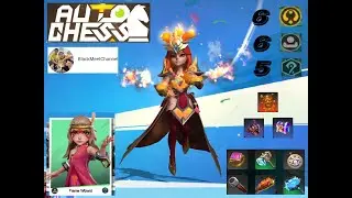 Auto Chess SS 29 : 6 God 6 Human 5 Mage (Flame Wizard สายบู๊)