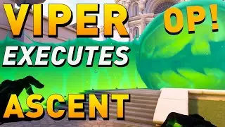 VALORANT - NEW BROKEN Viper Executes for ASCENT (New Best Viper Executes)