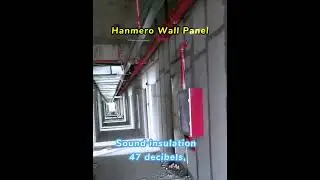 Super soundproof partition wall panels for hotels and hospitals. #homedecoration #construction