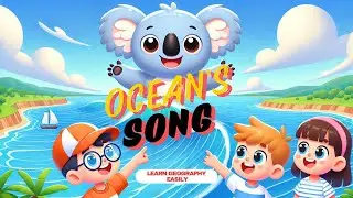 Learn about 5 Oceans with song | Geography Song for Kids | Fun & Educational Song for Kids | Baiibou