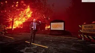 France 2 Australian Wildfires Augmented Reality Explainer