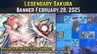 Legendary Sakura to the Rescue! (1st Legendary Healer) | Banner Feb. 2025