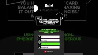 💸 Money Trap Quiz &ndash; Are These Habits Secretly Keeping You Broke? #dailyquiz